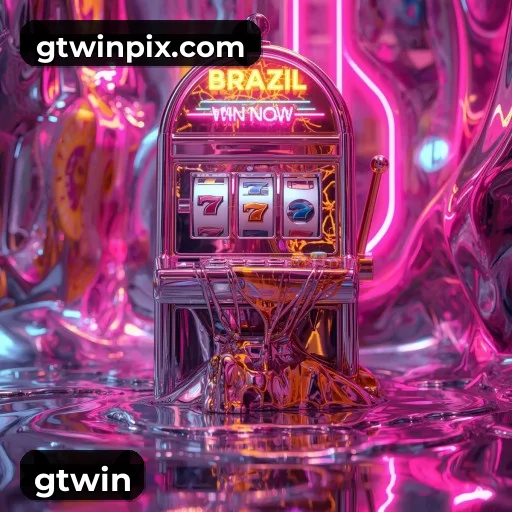 App gtwin para iOS e Android — interface mobile, login biométrico e PIX integrado